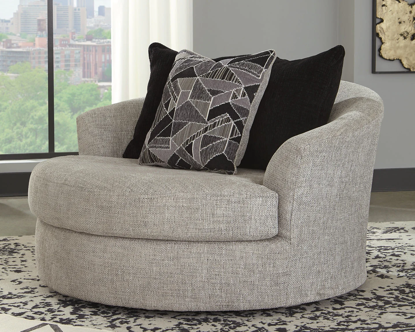 Megginson 2-Piece Sectional with Chair and Ottoman - Image 6