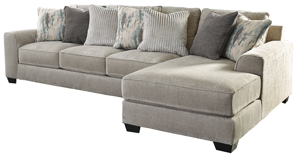 Ardsley 2-Piece Sectional with Ottoman - Image 2