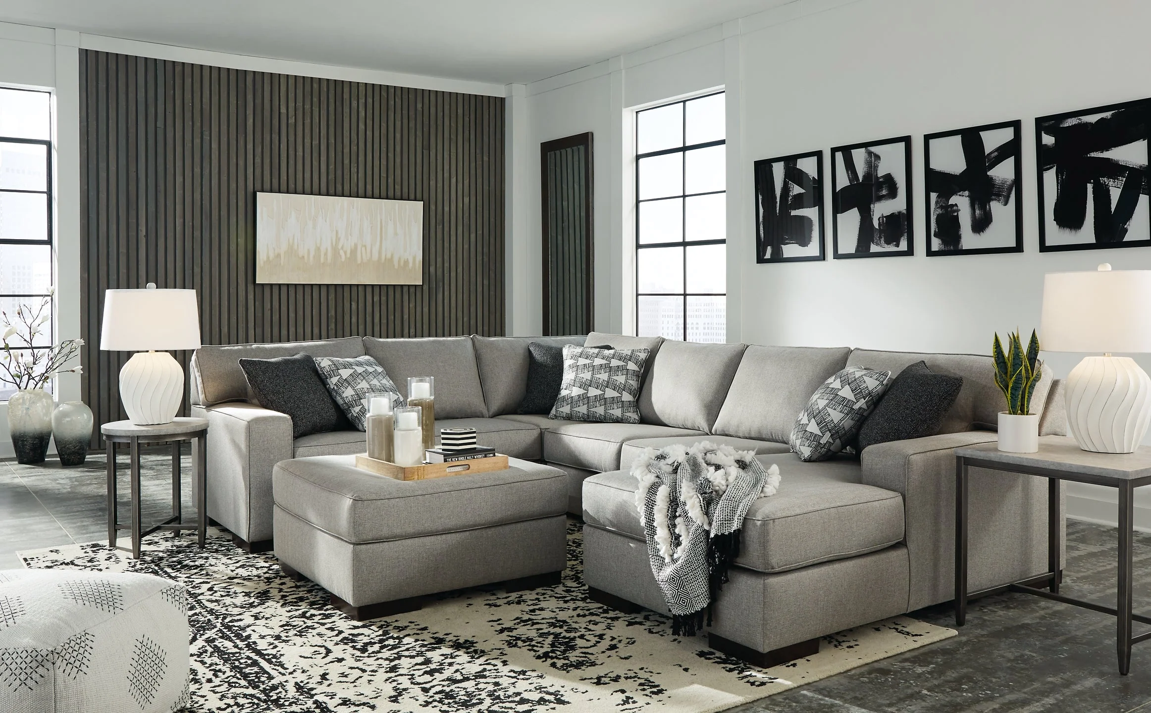 Marsing Nuvella 2-Piece Sectional with Ottoman - Image 4