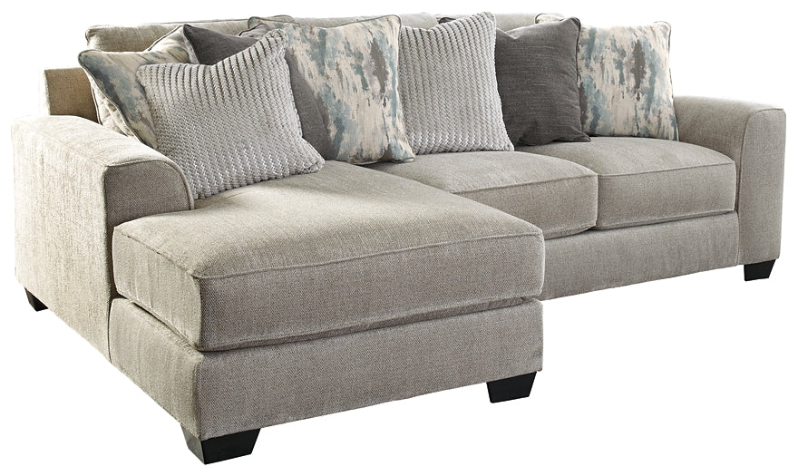 Ardsley 2-Piece Sectional with Ottoman - Image 2
