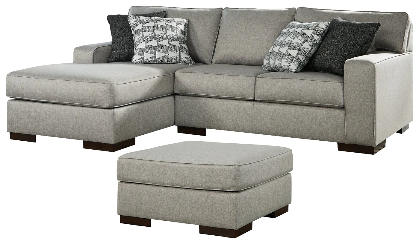 Marsing Nuvella 2-Piece Sectional with Ottoman