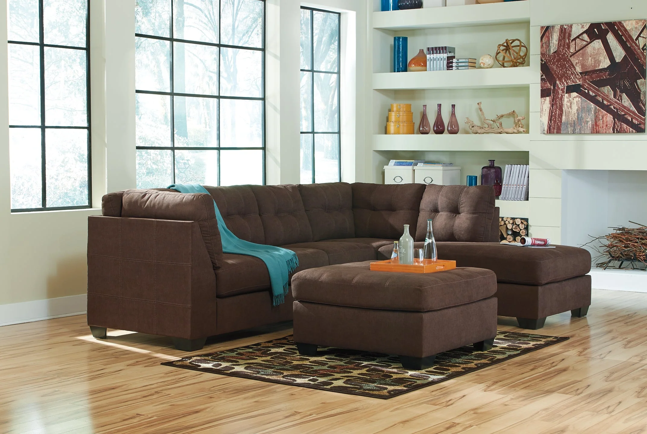 Maier 2-Piece Sectional with Ottoman - Image 2
