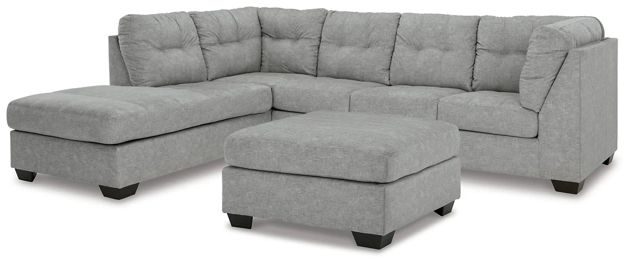 Falkirk 2-Piece Sectional with Ottoman