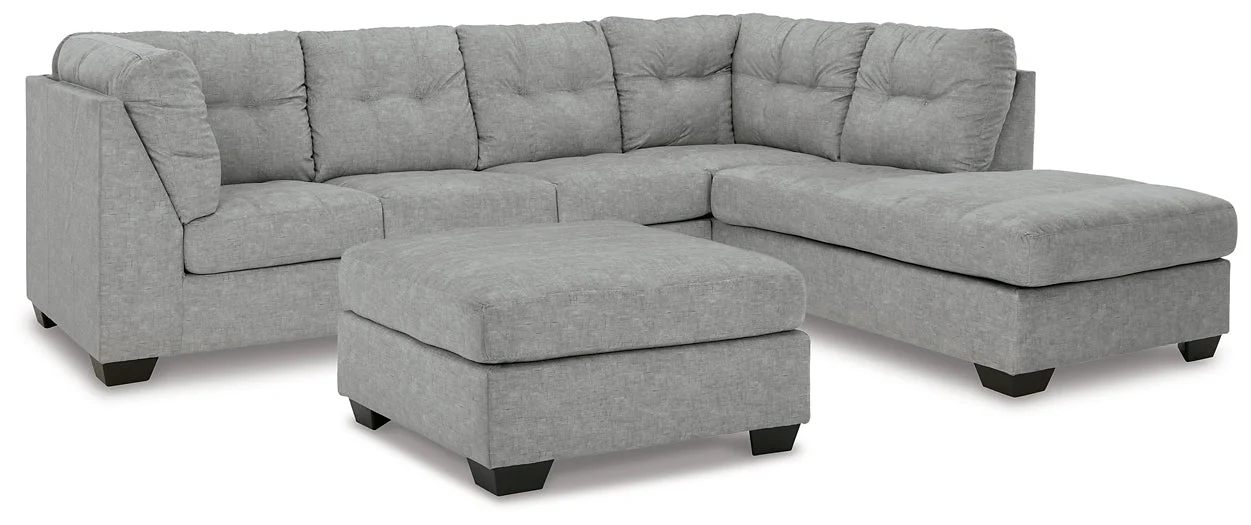 Falkirk 2-Piece Sectional with Ottoman