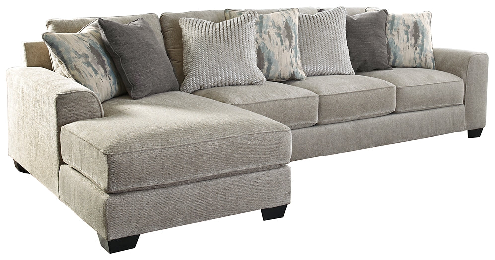 Ardsley 2-Piece Sectional with Ottoman - Image 2