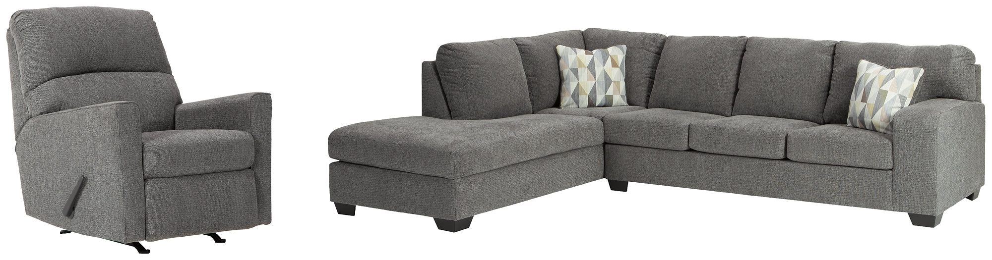 Dalhart 2-Piece Sectional with Recliner
