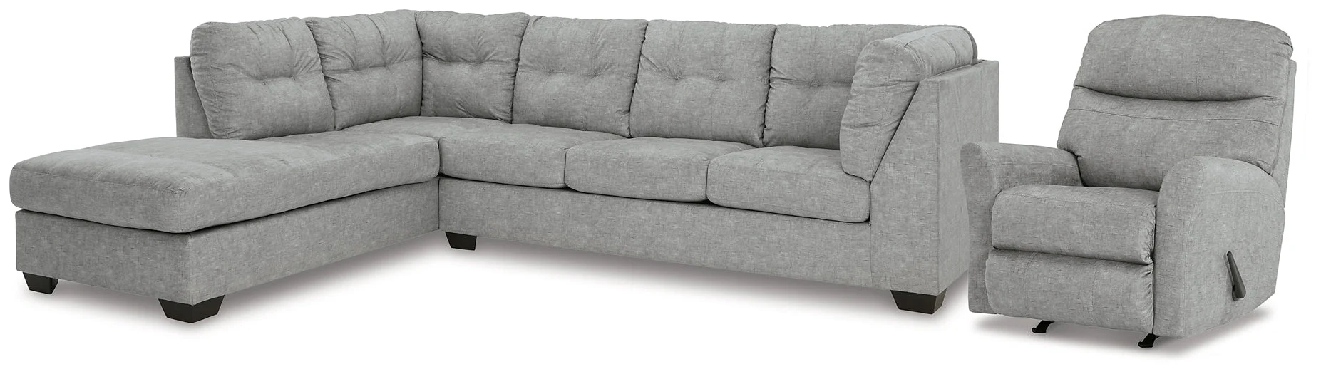 Falkirk 2-Piece Sectional with Recliner