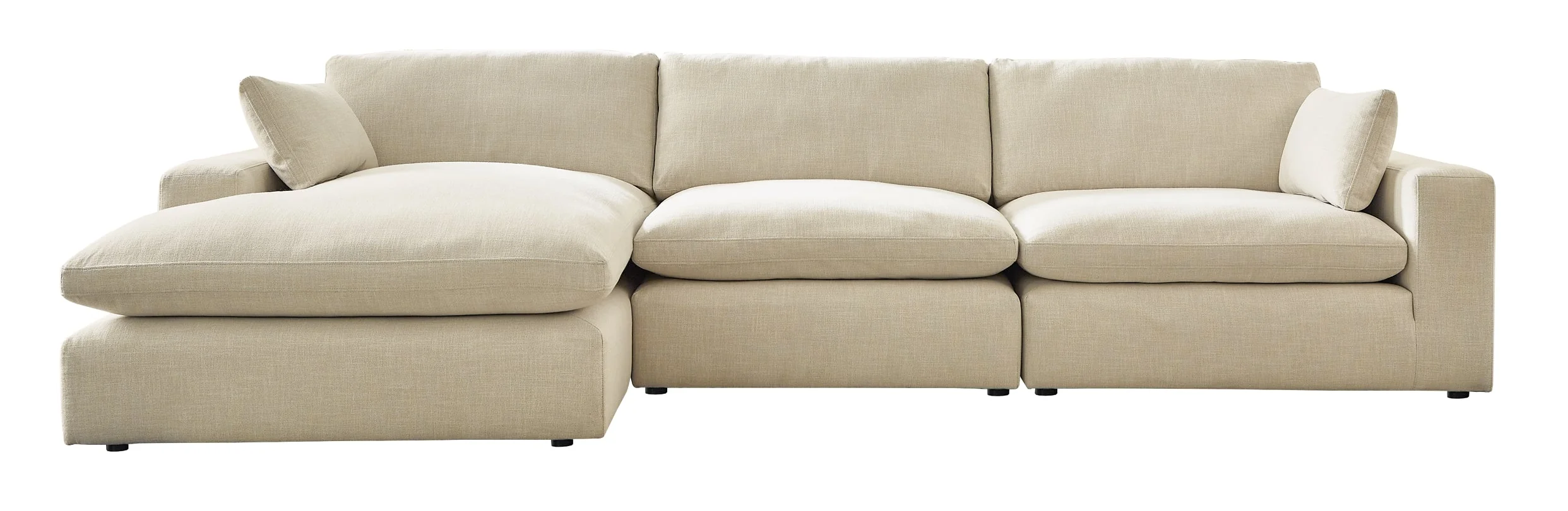Elyza 3-Piece Sectional with Ottoman - Image 2