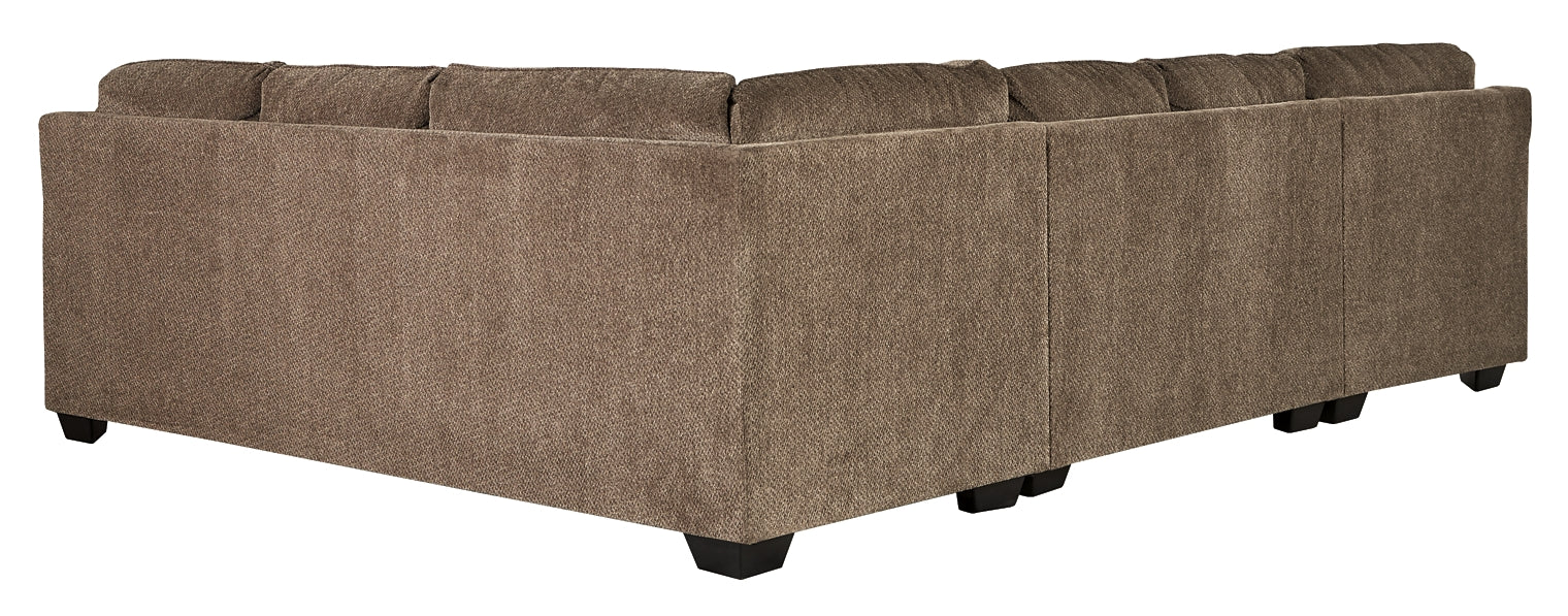 Graftin 3-Piece Sectional with Ottoman - Image 5