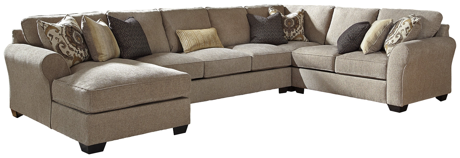 Pantomine 4-Piece Sectional with Ottoman - Image 2