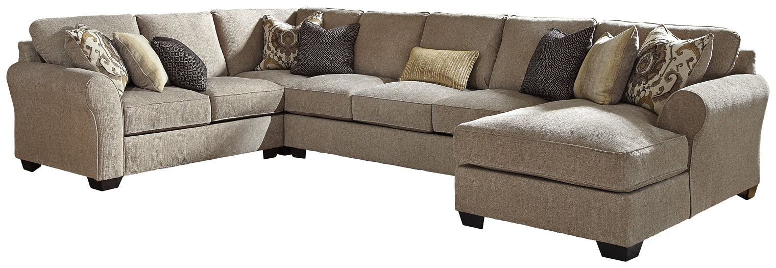 Pantomine 4-Piece Sectional with Ottoman - Image 2