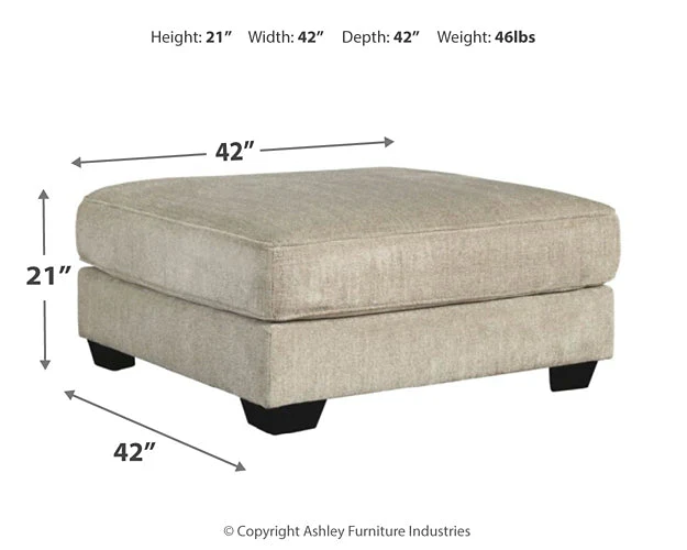 Ardsley 5-Piece Sectional with Ottoman - Image 10