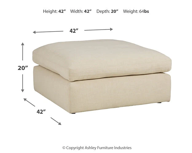 Elyza 5-Piece Sectional with Ottoman - Image 7