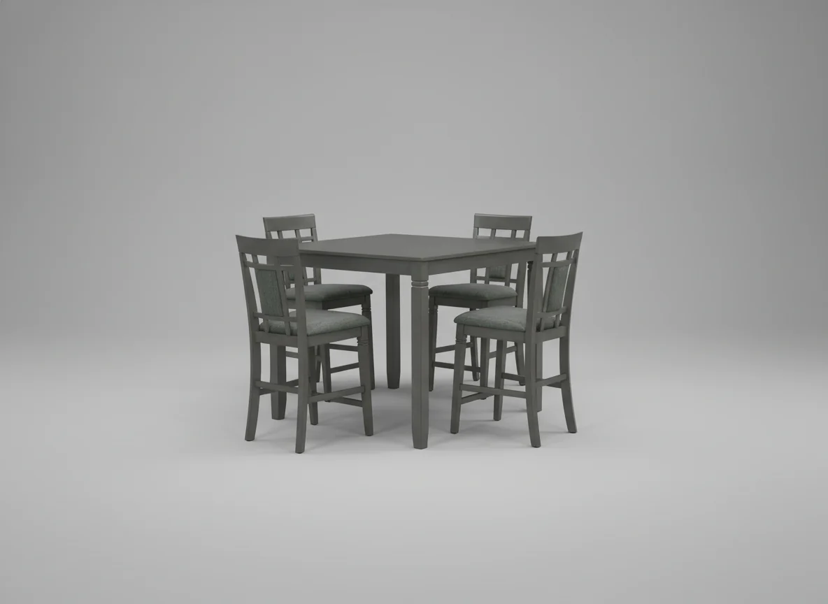 Acuna Pub Table + 4 Stools - Image 3