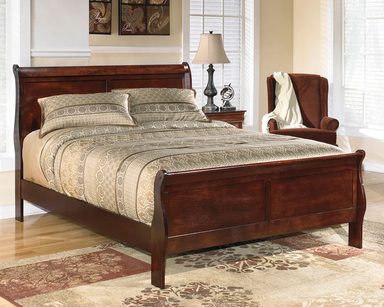 Alisdair - Sleigh Bed - Image 4