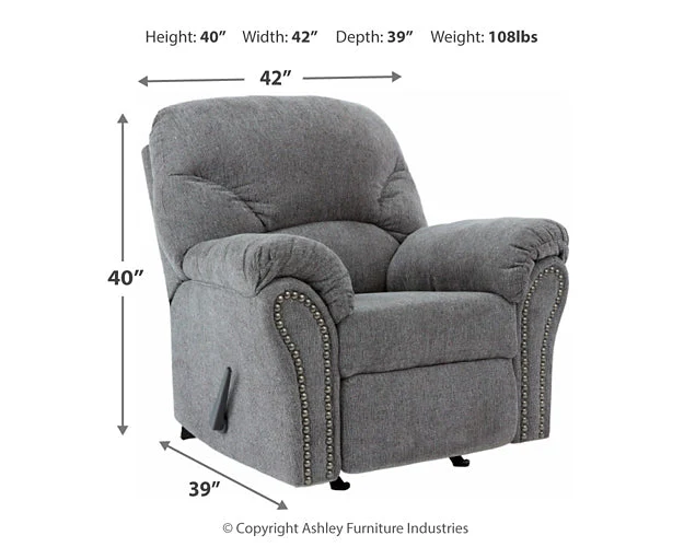 Allmaxx Rocker Recliner - Image 8