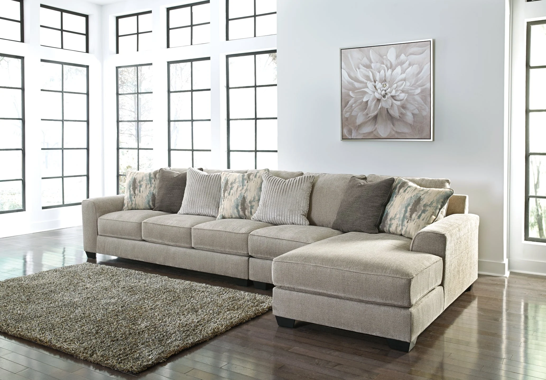 Ardsley 3-Piece Sectional with Chaise - Image 3