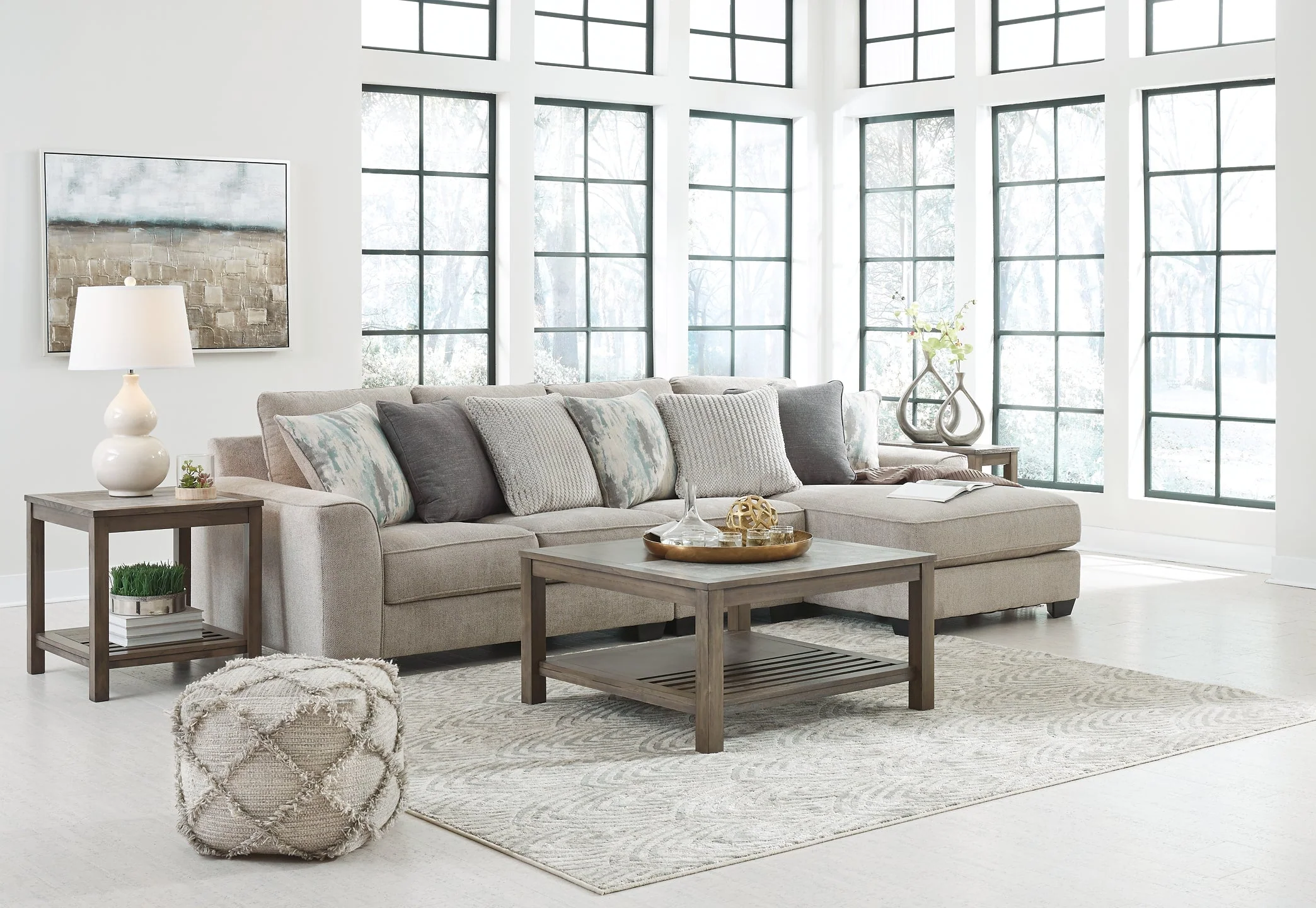 Ardsley 3-Piece Sectional with Chaise - Image 2