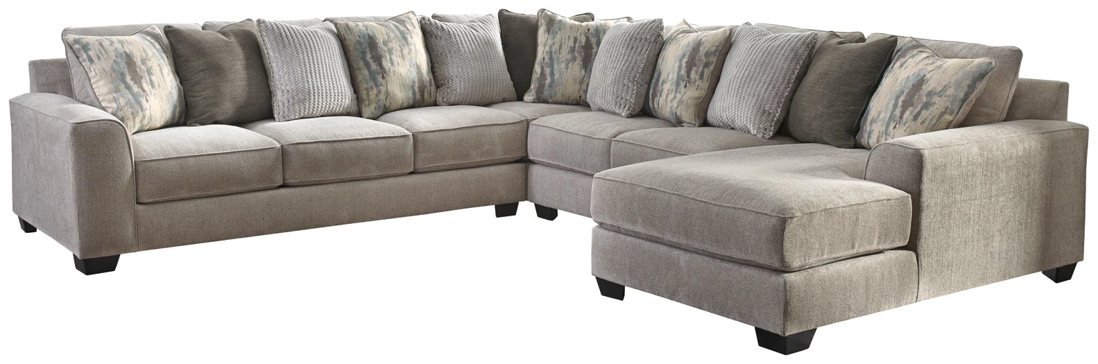 Ardsley 4-Piece Sectional with Chaise - Image 2
