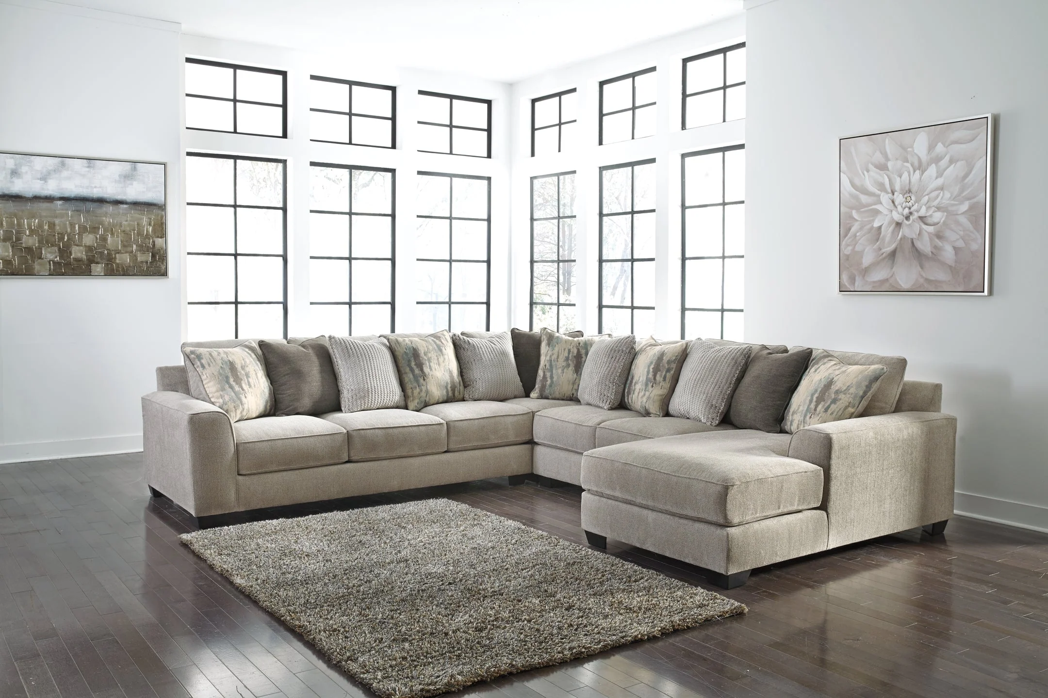 Ardsley 4-Piece Sectional with Chaise - Image 5