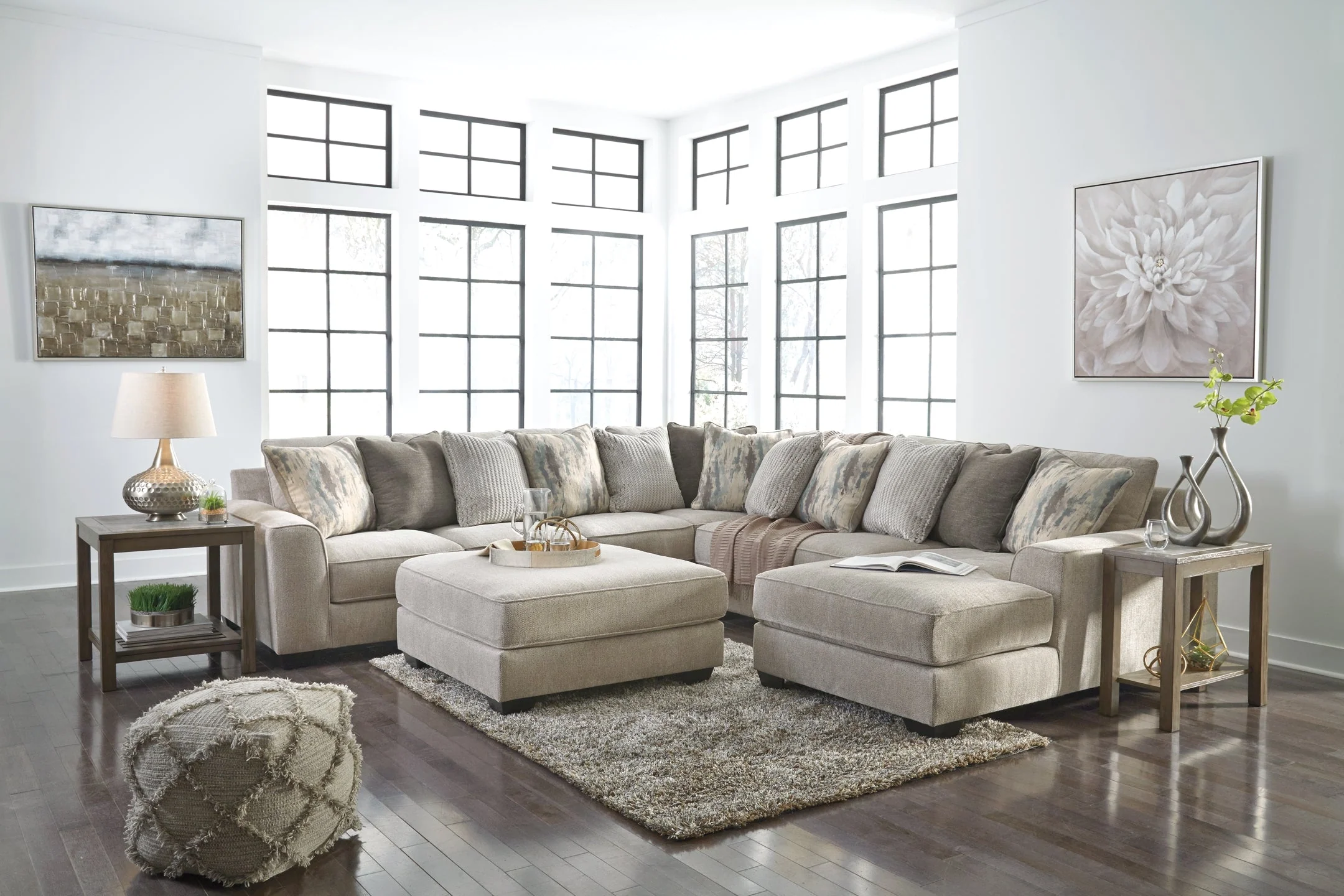 Ardsley 4-Piece Sectional with Chaise - Image 6