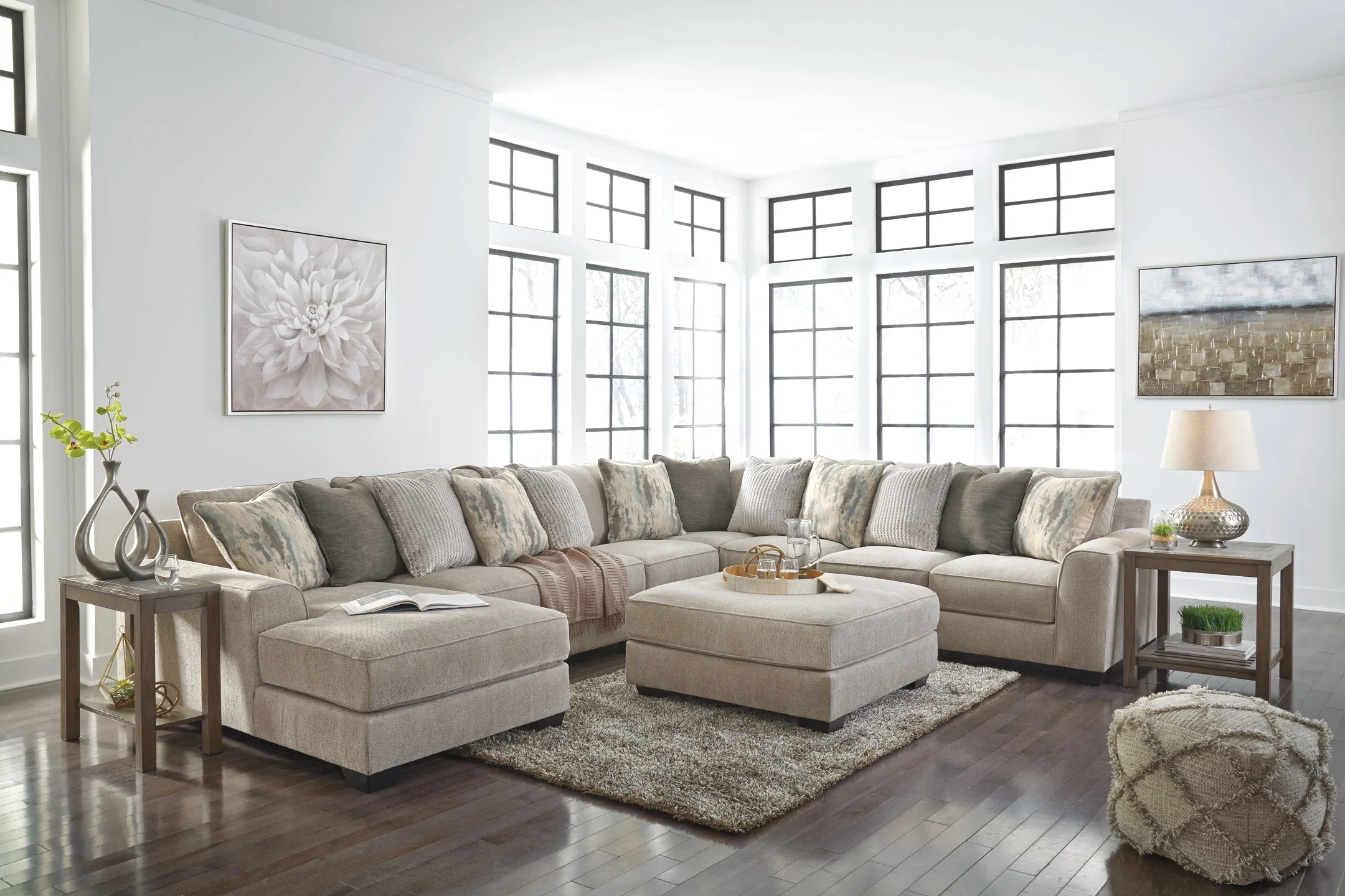 Ardsley 5-Piece Sectional with Chaise - Image 7