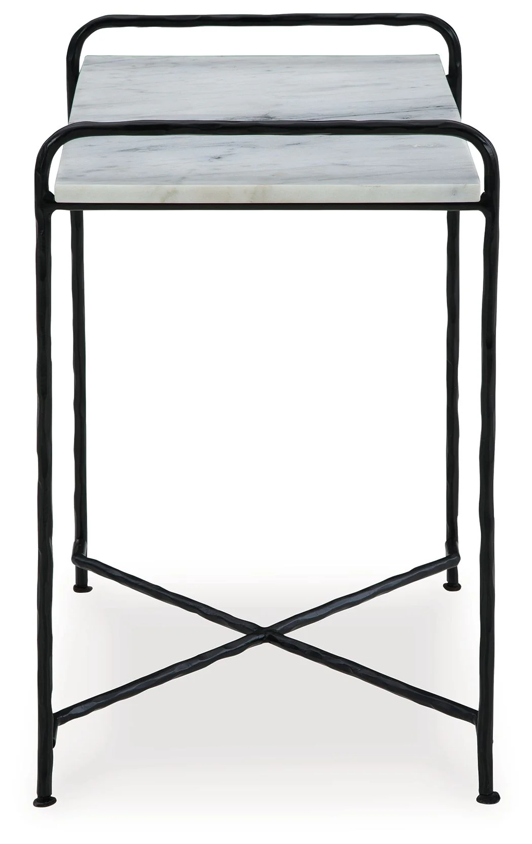 Ashber - Accent Table - White / Black - Image 4
