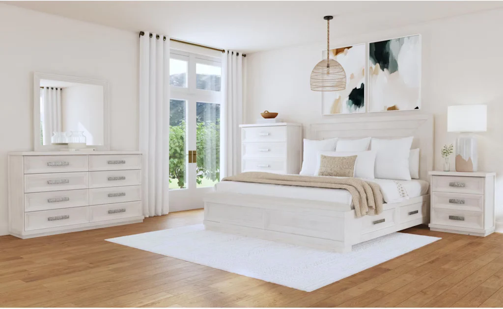 Avalanche Dresser Mirror Bed Choose Your Size! - Image 6