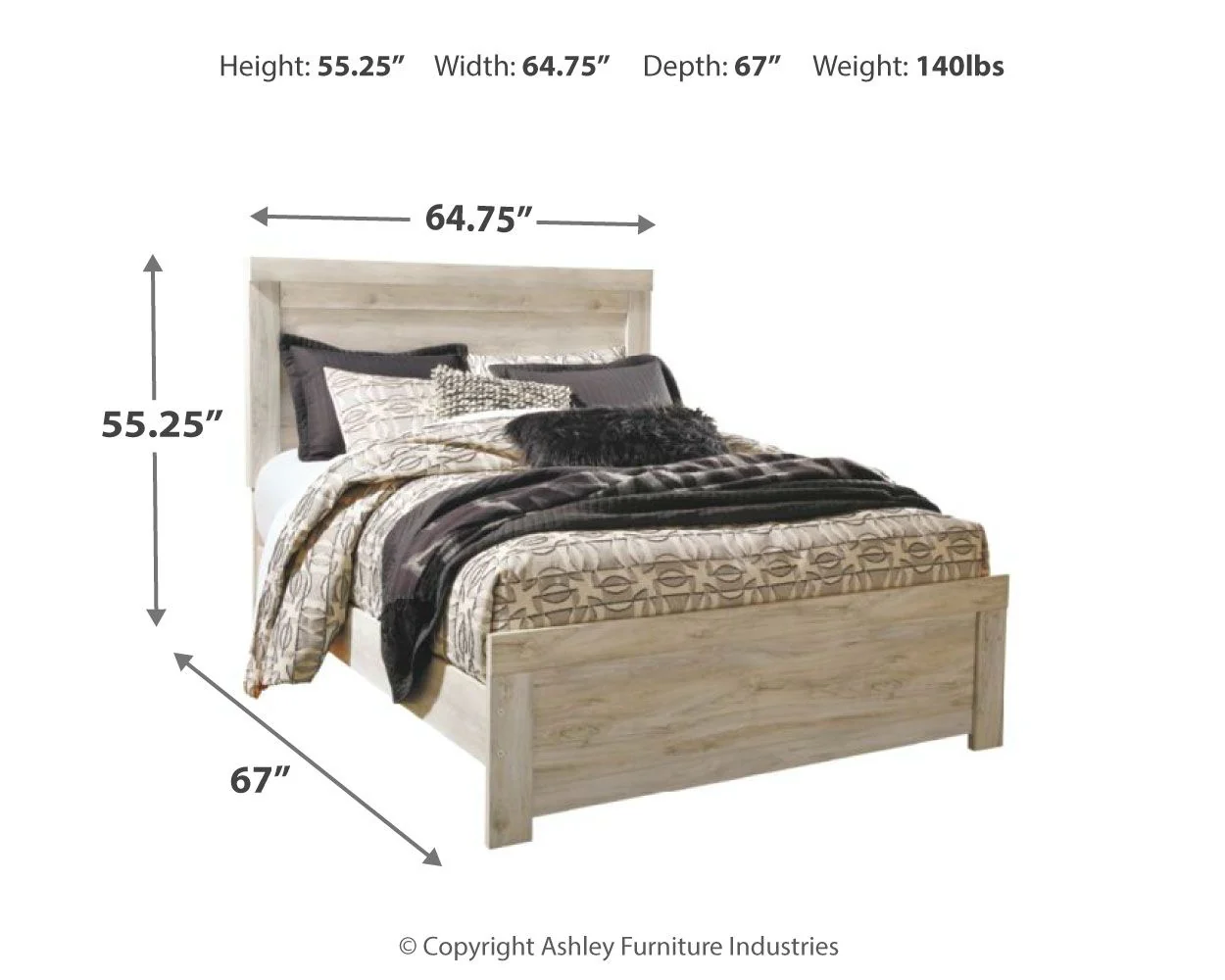 Bellaby - Panel Bed - Image 4