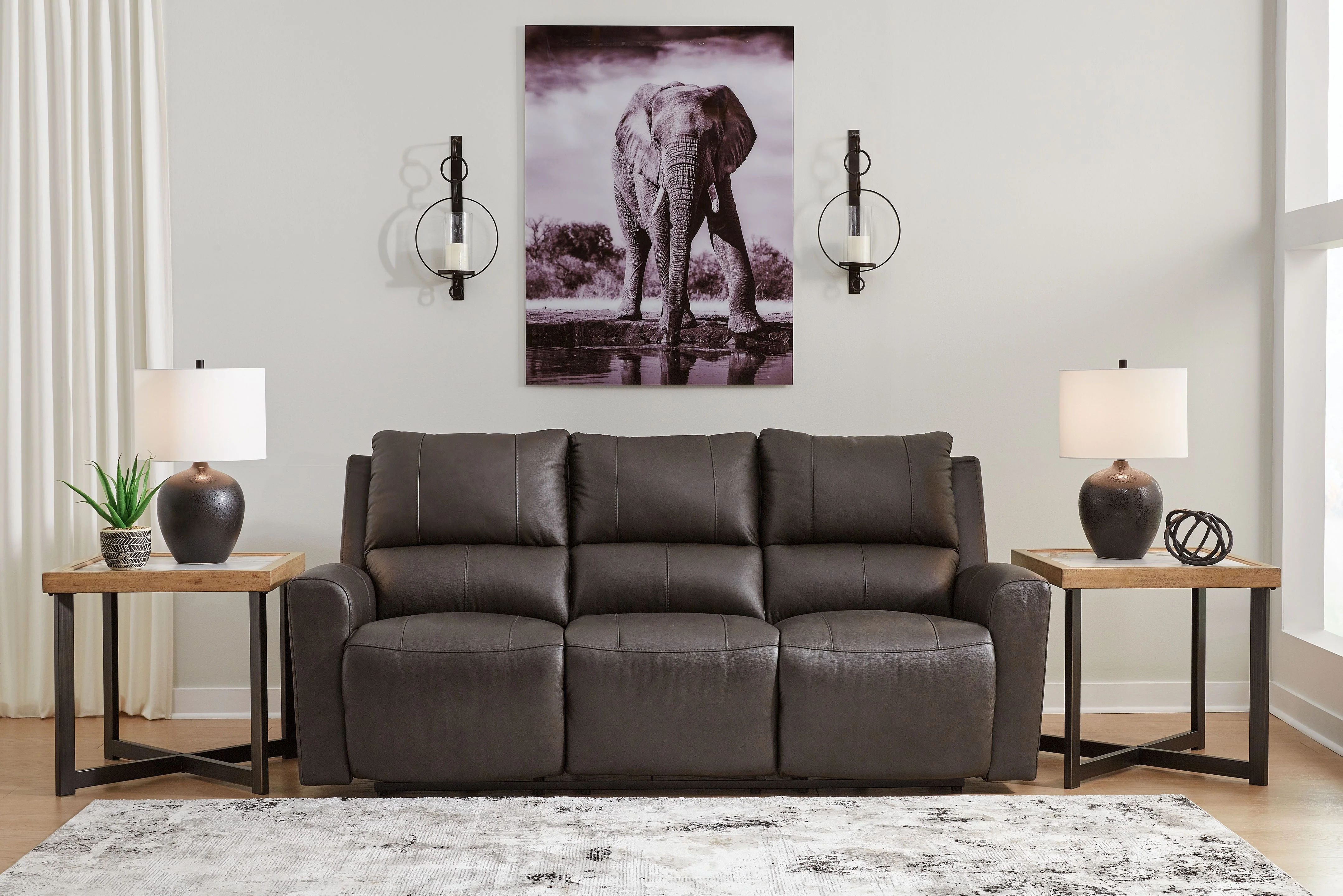 Boxmere - Reclining Power Sofa - Storm - Image 4