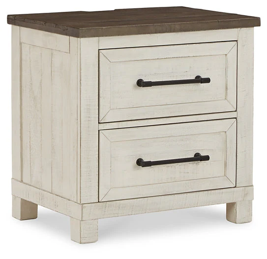 Brewgan Two Drawer Night Stand - Image 2