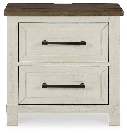 Brewgan Two Drawer Night Stand - Image 4
