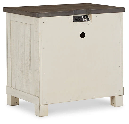Brewgan Two Drawer Night Stand - Image 5