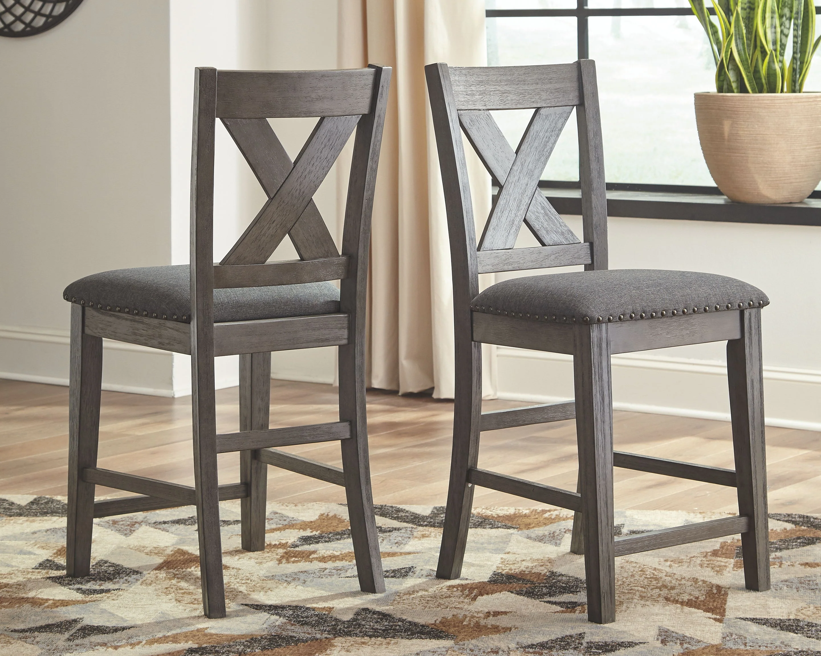 Caitbrook - Rectangular Counter Table Set - Image 10