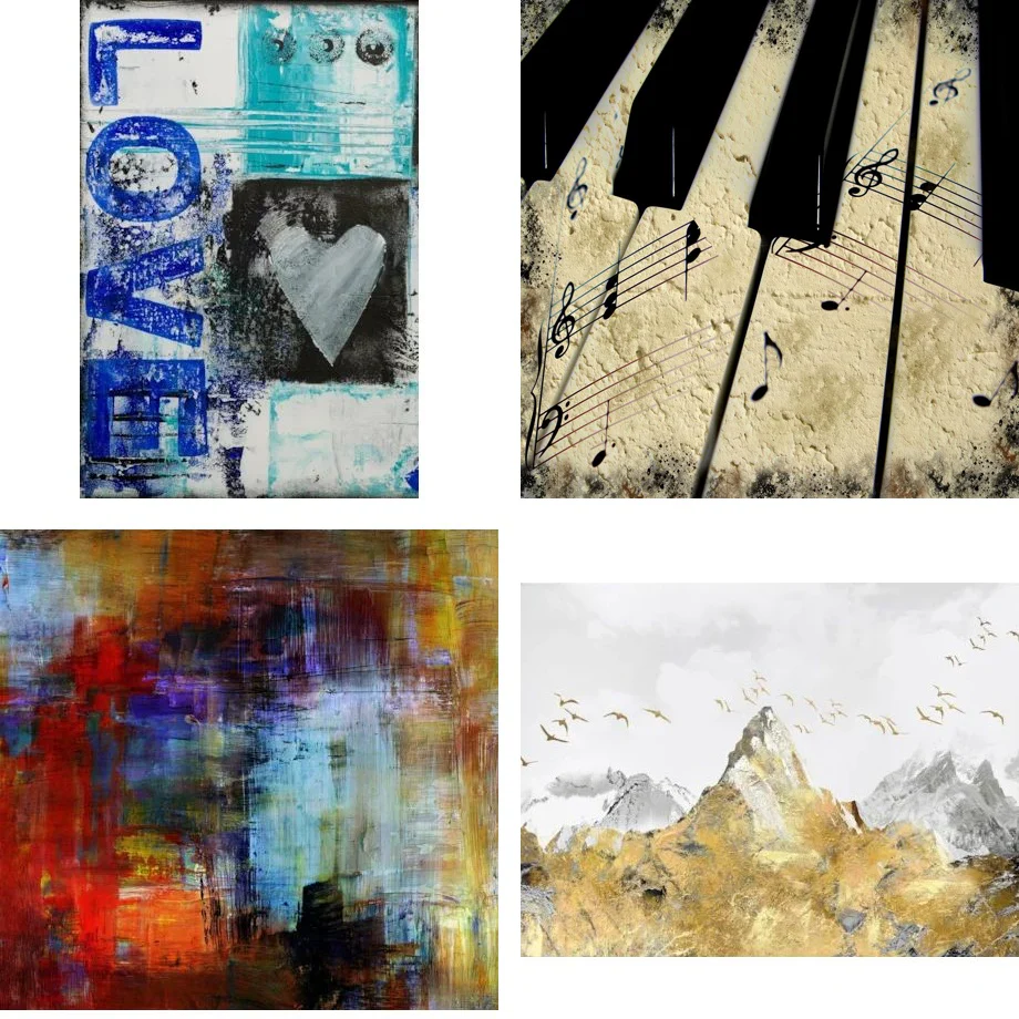 Canvas Artwork MANY Styles To Choose From BUY ONE GET ONE FREE!!