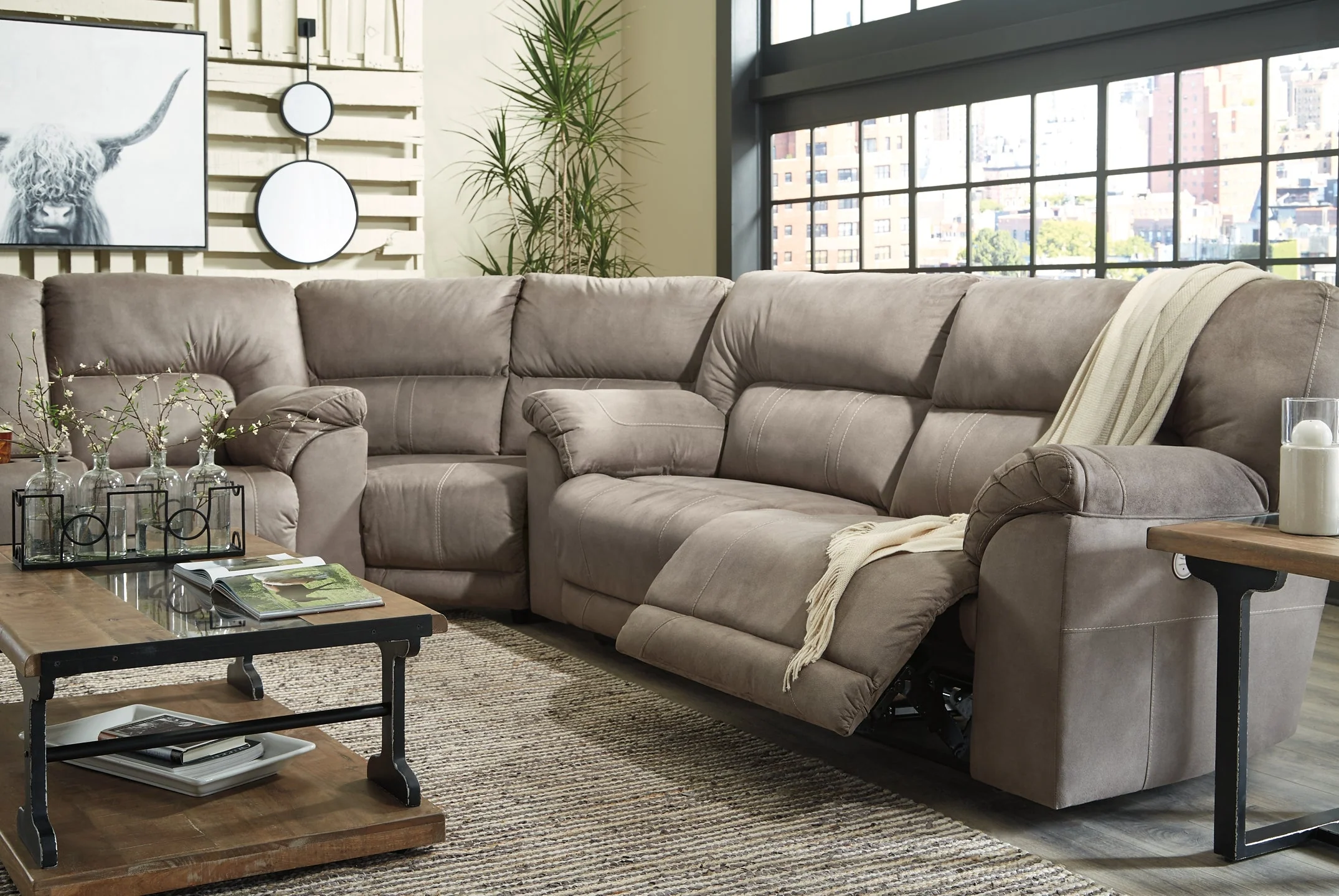 Cavalcade 3-Piece Power Reclining Sectional - Image 3