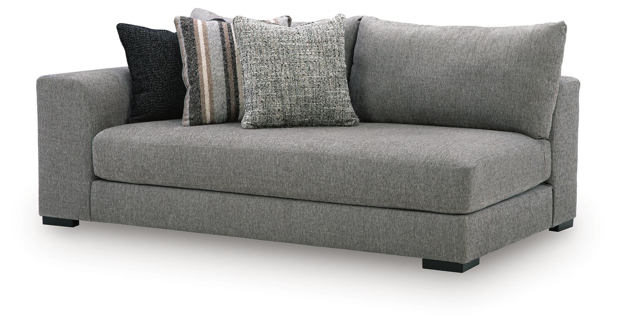Creston Heights - LAF Corner Chaise - Smolder - Image 3