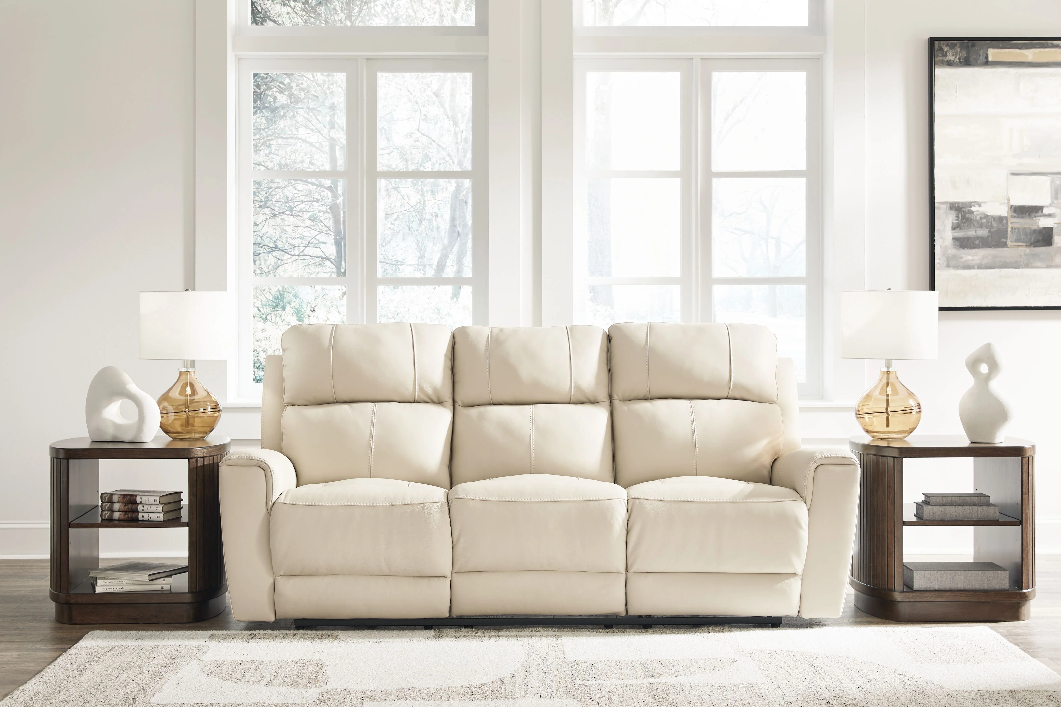 Dahlmoore - Power Reclining Sofa - Almond - Image 3