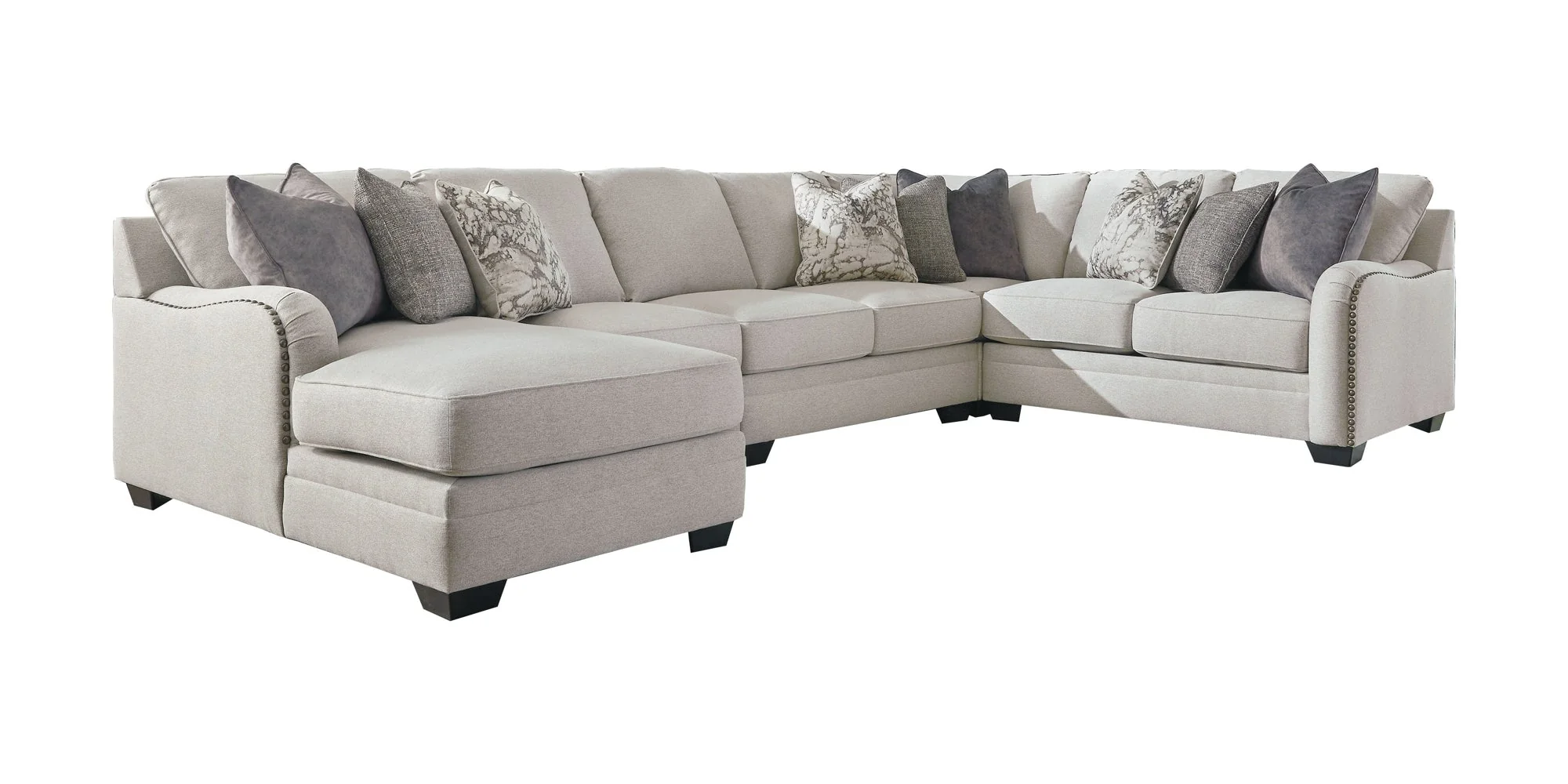Dellara 5-Piece Sectional with Chaise - Image 2