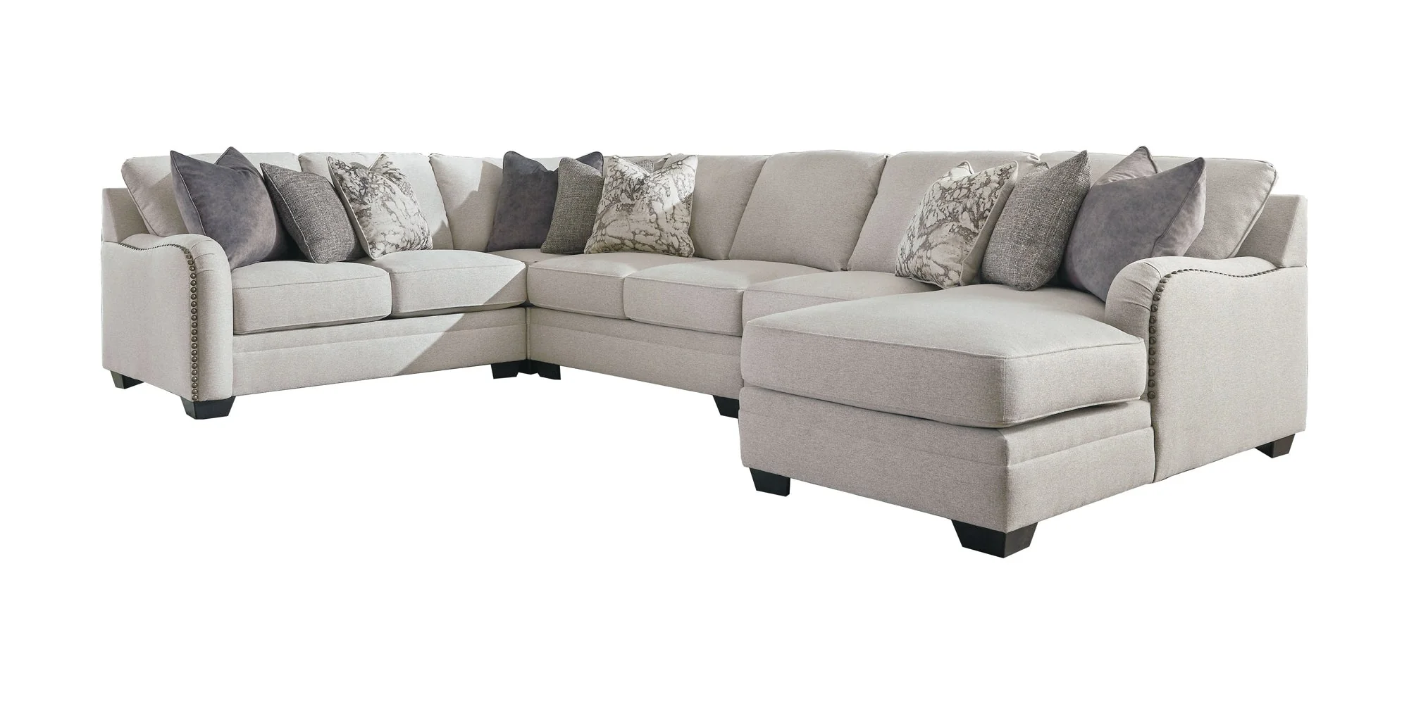 Dellara 5-Piece Sectional with Chaise - Image 2