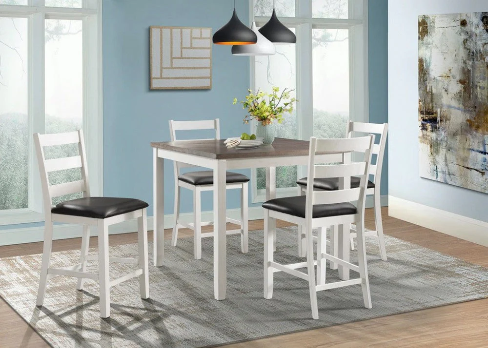 Martin Counter Pub Table and 4 Stools