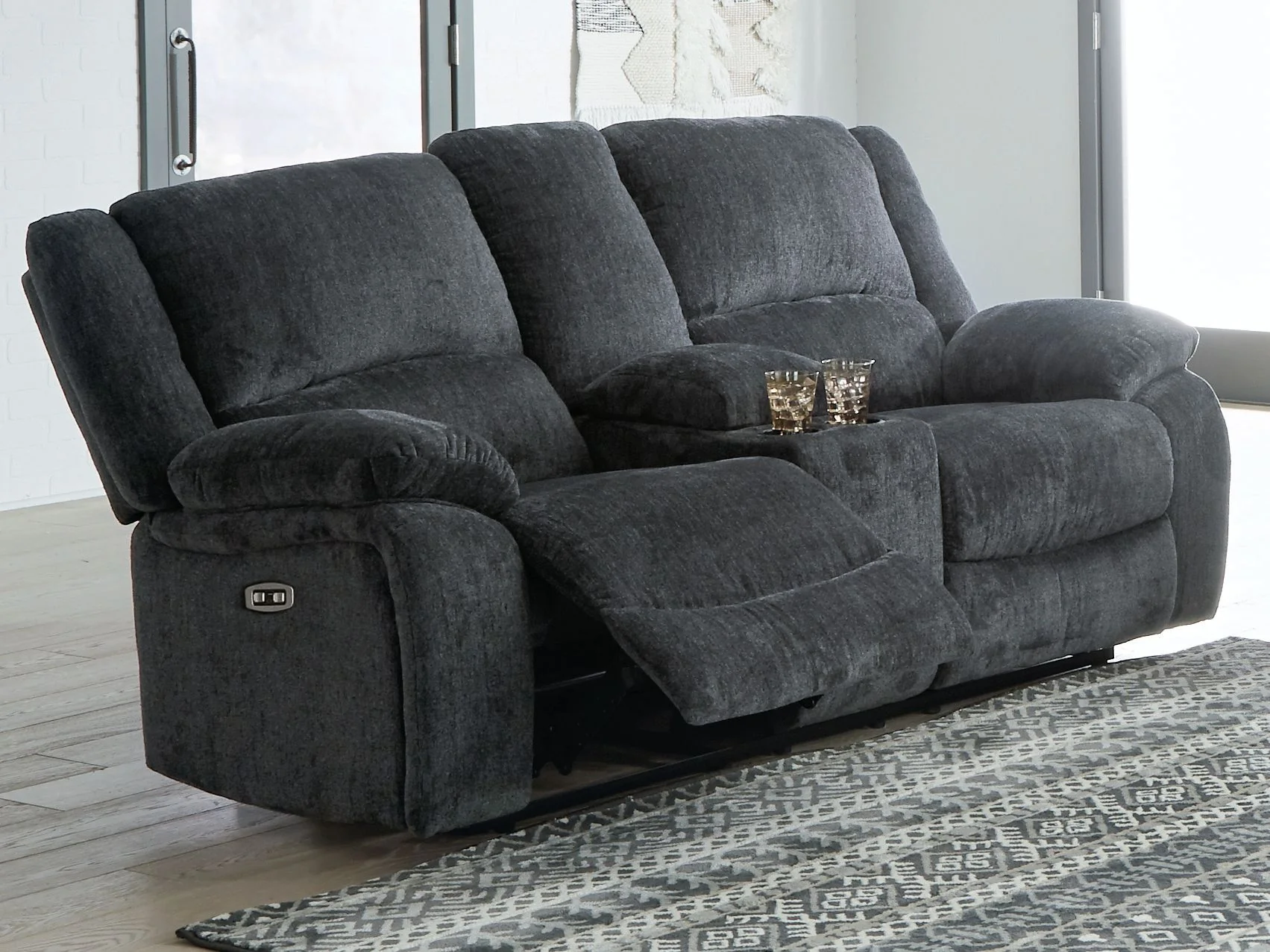 Draycoll - Reclining Loveseat - Image 7
