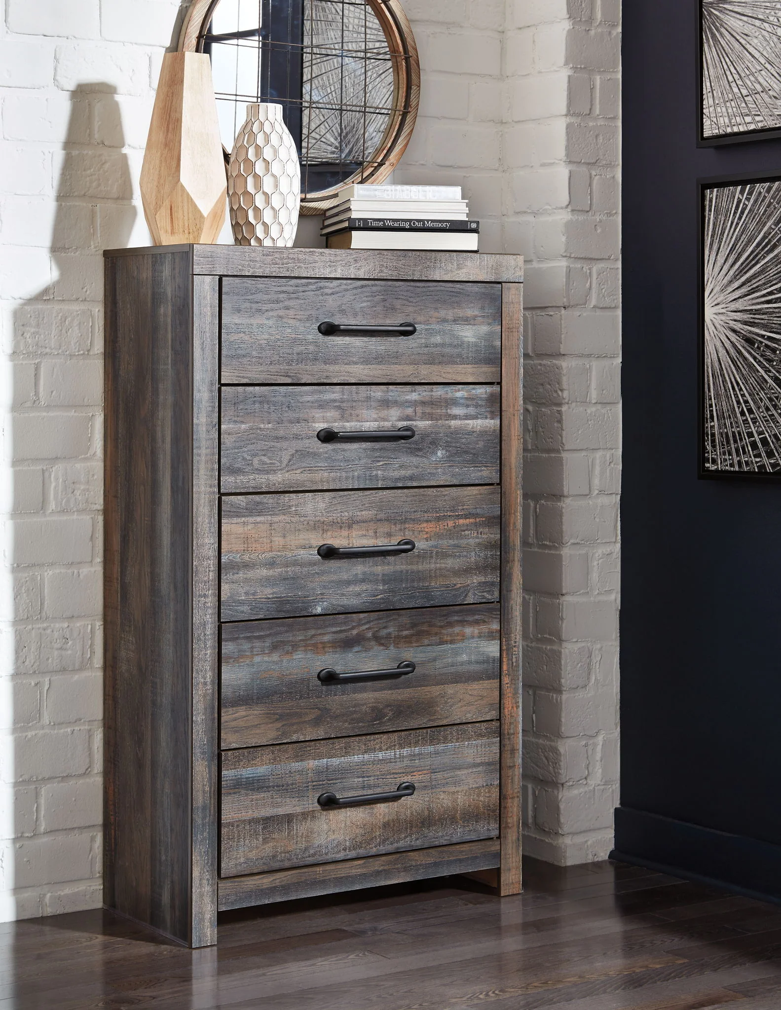 Drystan - Bookcase Bed With Storage Set - Image 4