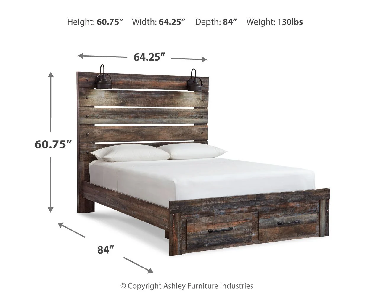 Drystan - Panel Bed - Image 13