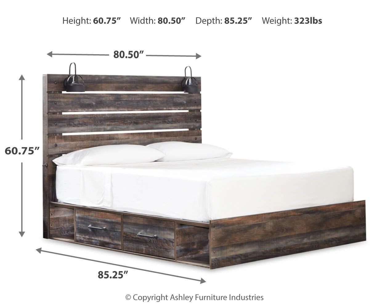 Drystan - Panel Bed - Image 37