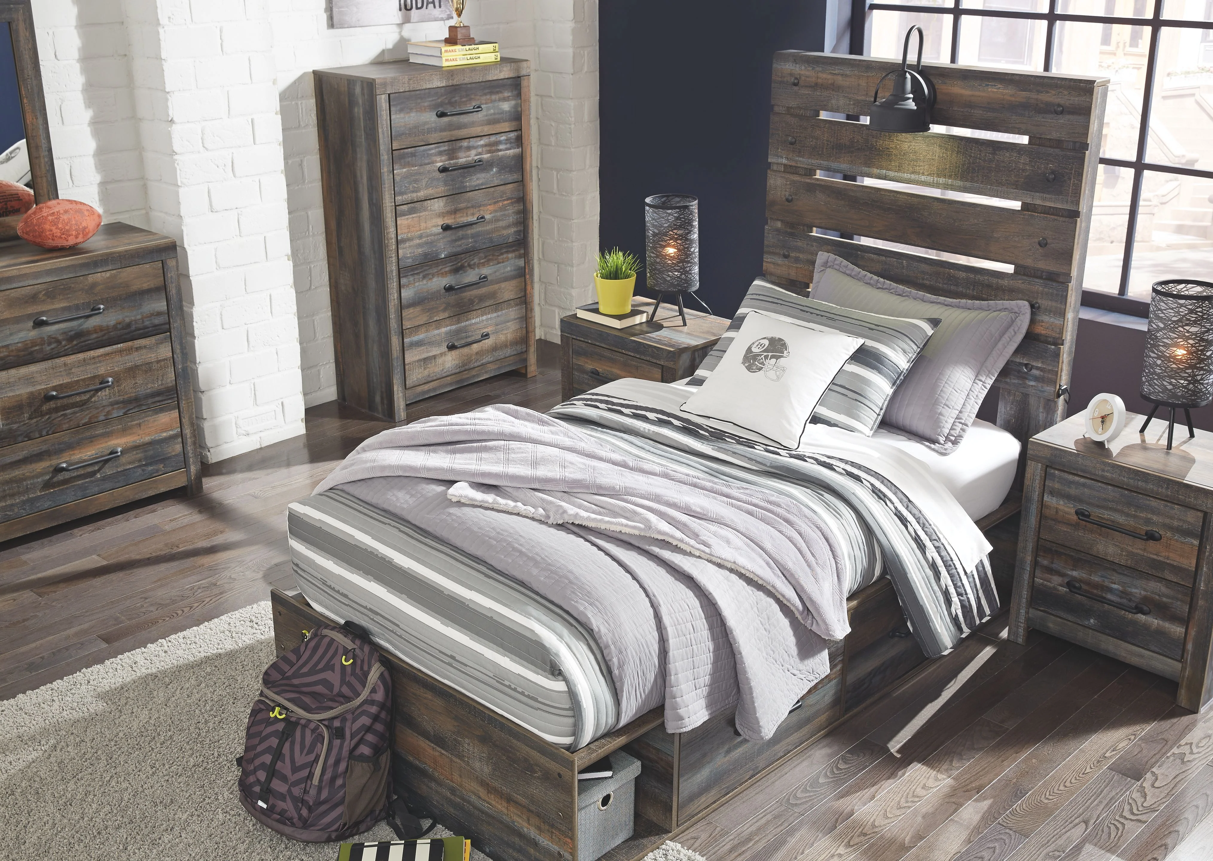 Drystan - Youth Panel Bedroom Set - Image 15