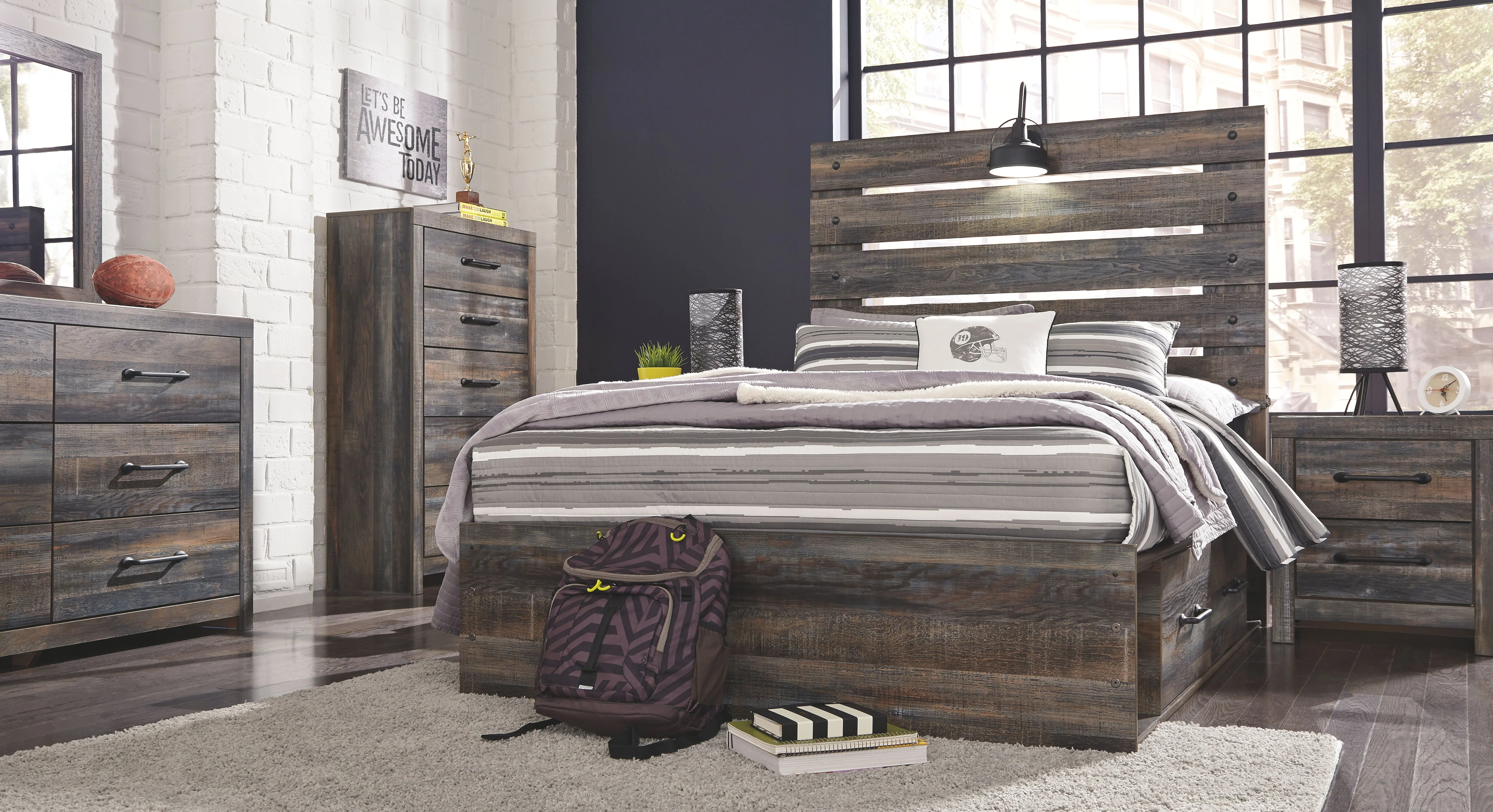 Drystan - Youth Panel Bedroom Set - Image 2
