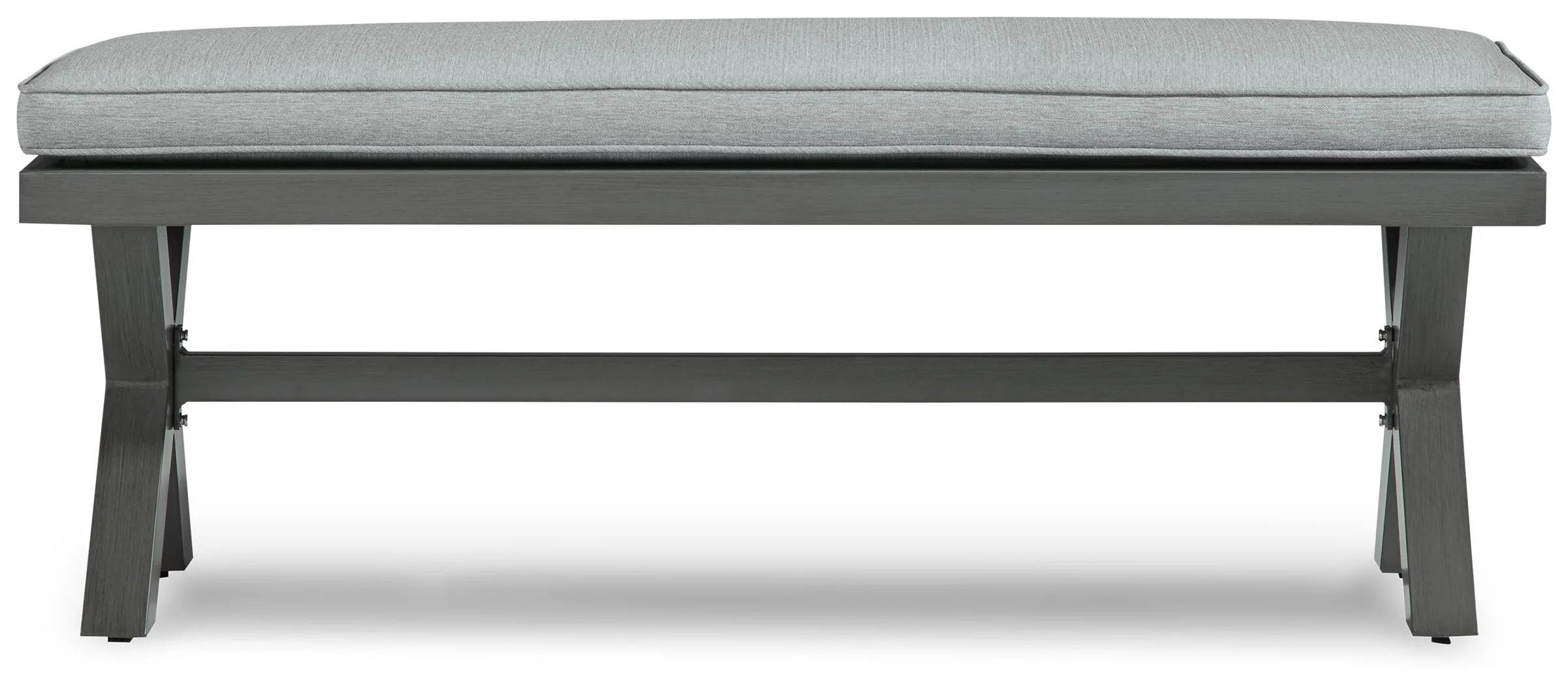 Elite Park - Bench With Cushion - Gray - Image 2