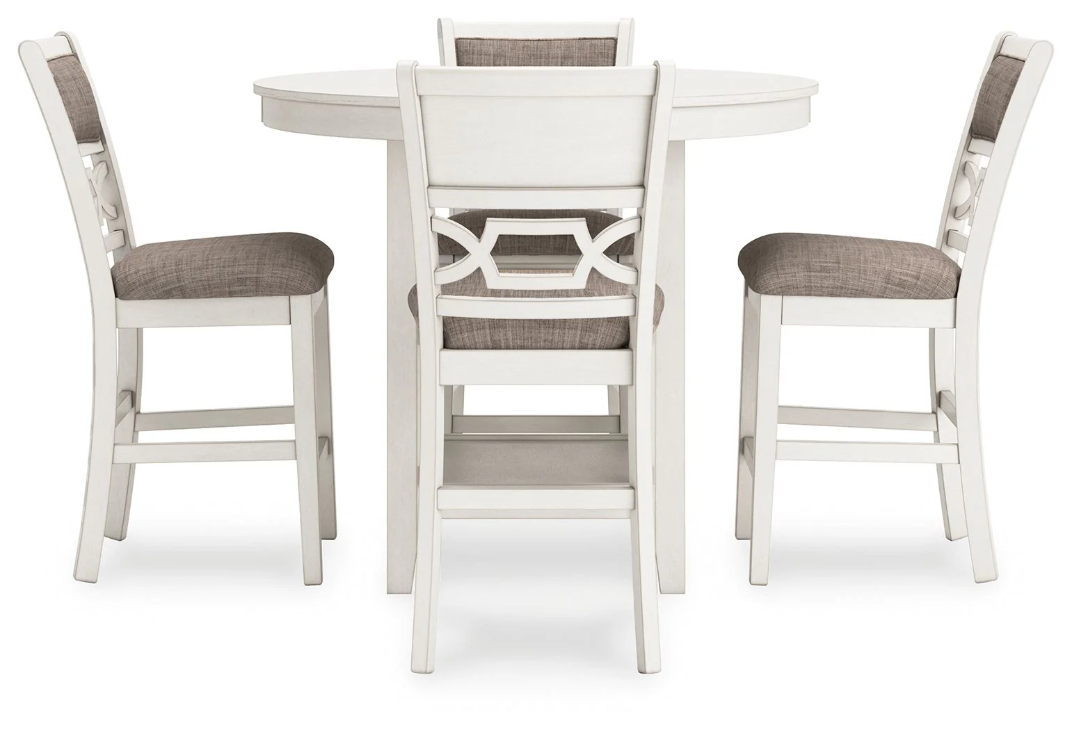 Erinberg - Dining Room Counter Table Set (Set of 5) - Antique White - Image 3