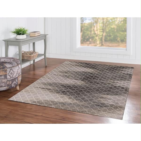 Evolution Gray 60" X 78" Loomed Area Rug - Image 2